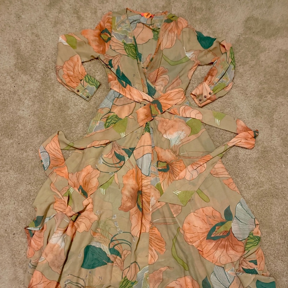 Floor length maxi dress